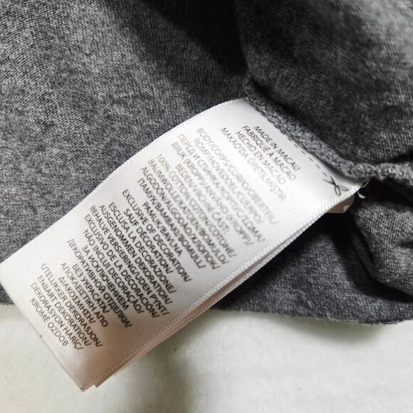 Polo‎ Ralph Lauren T-Shirt Kids Short Sleeve Heathered Gray Large (14-16) Crew - Picture 10 of 13